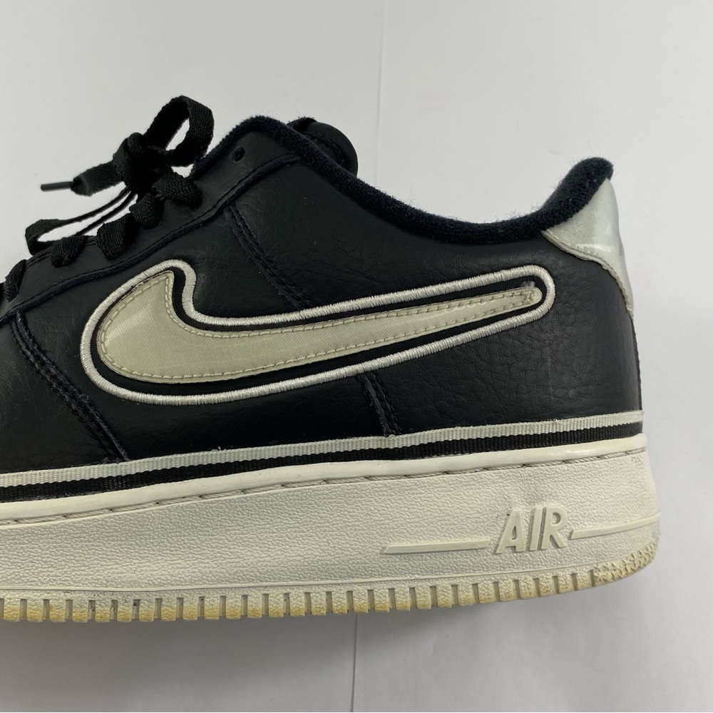 NIKE AIR FORCE 1 Low 07 LV8 Sport AF1 Black White Men’s 12 AJ 7748-001 Sneakers - Picture 7 of 16